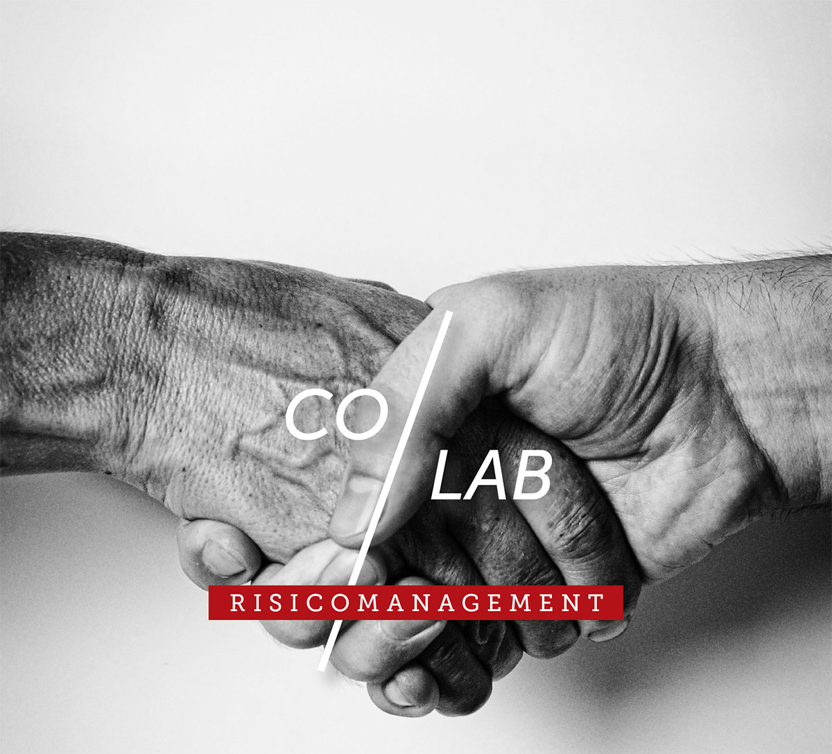 handen schudden zwart wit, co-lab tekst