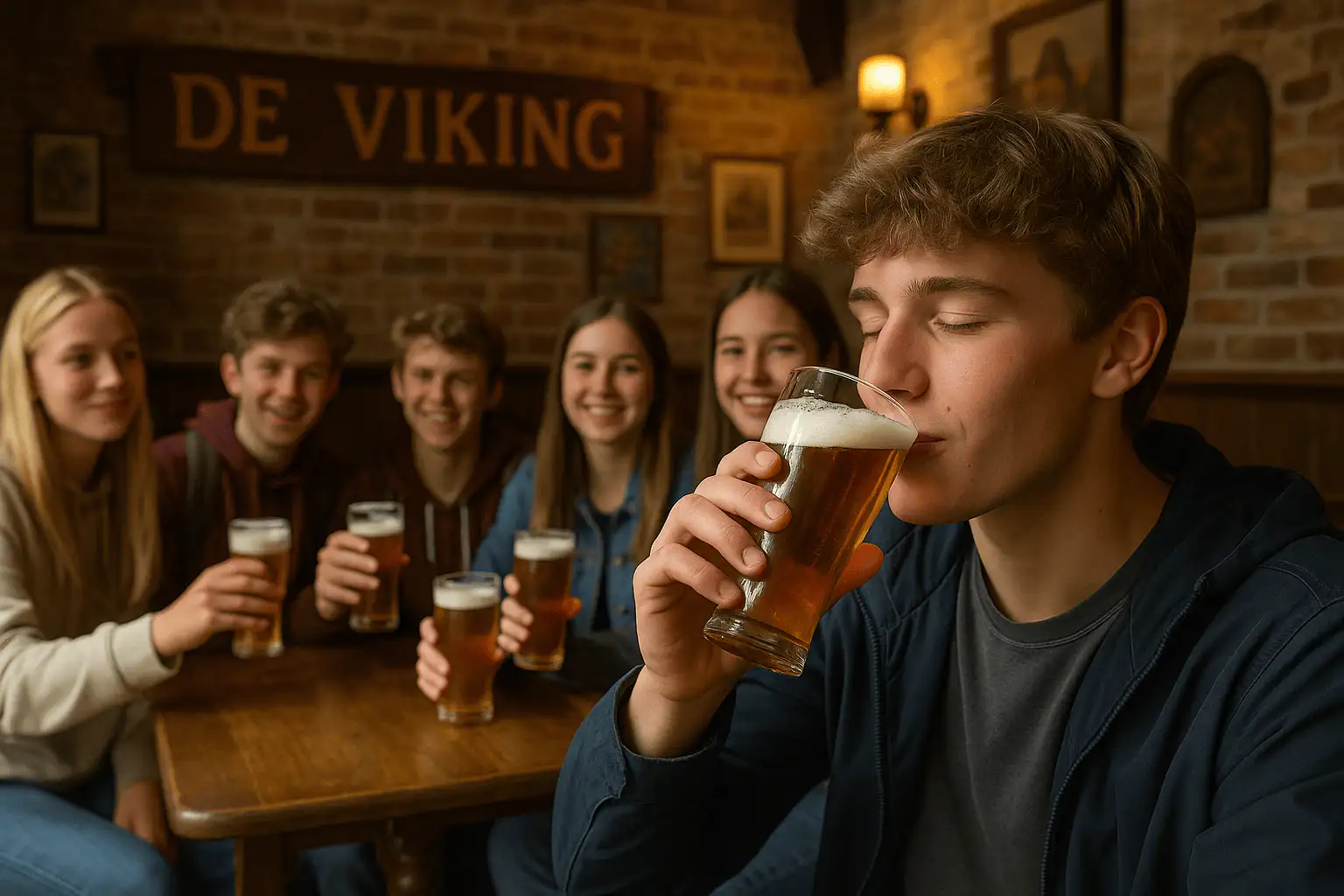 Brugge excursie cafe de viking